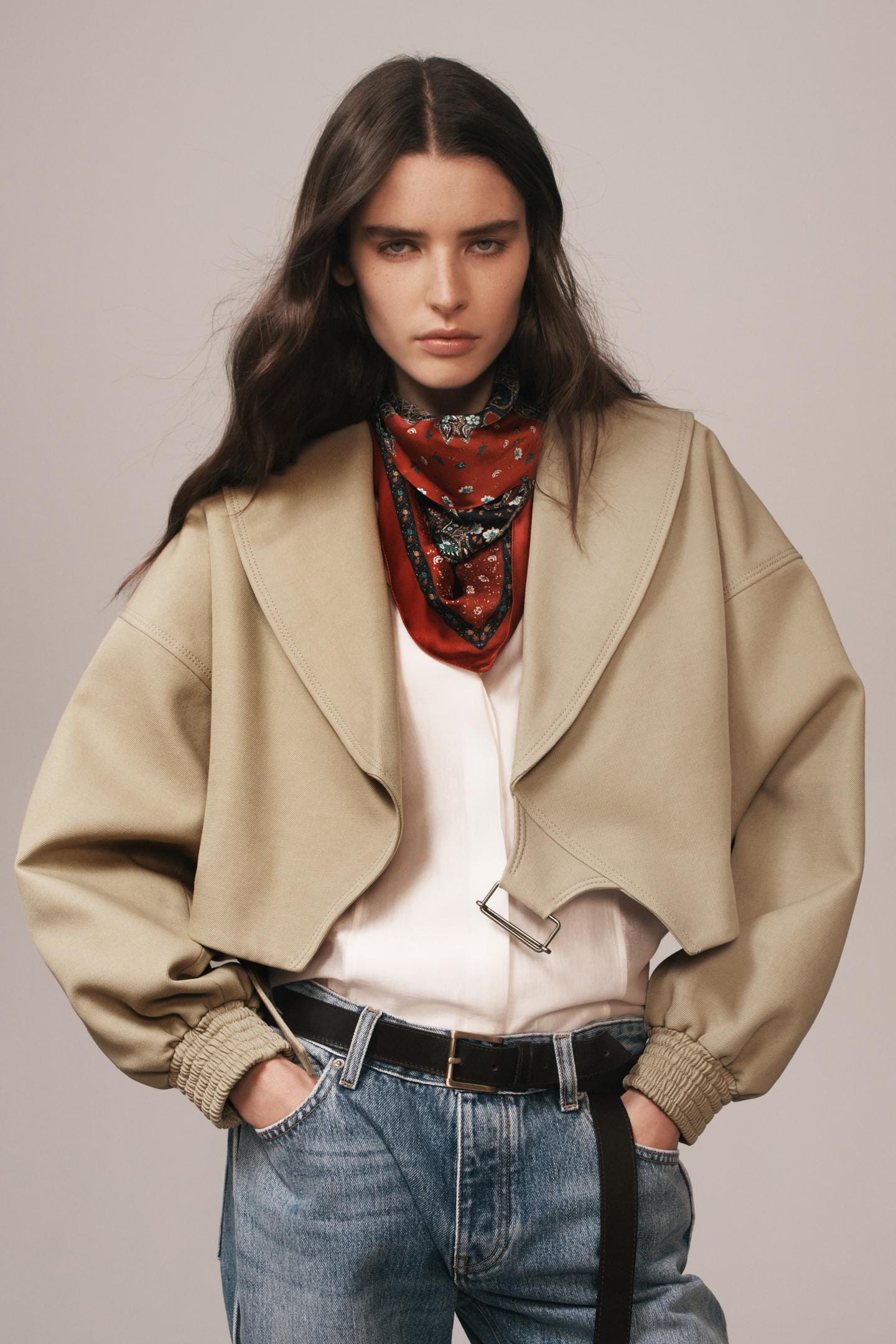 Sculpted Wrap Jacket