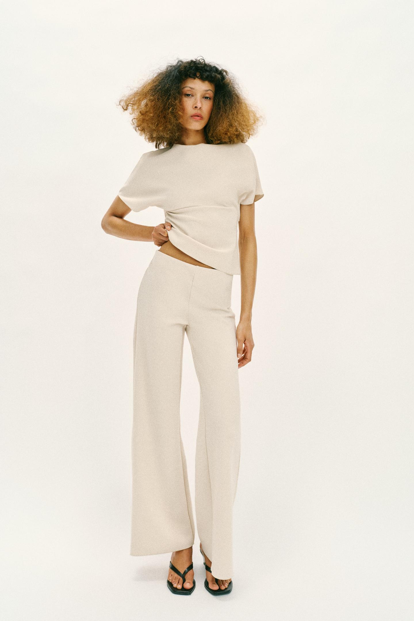 Poise Wide-Leg Trousers