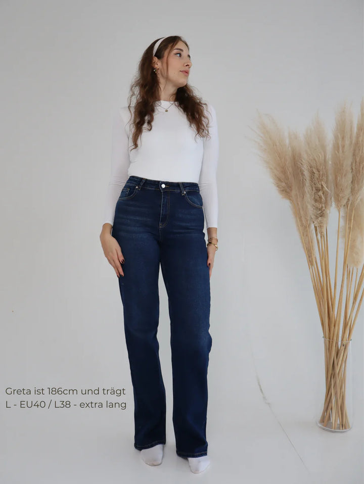 Effortless Elegance Flared Jeans