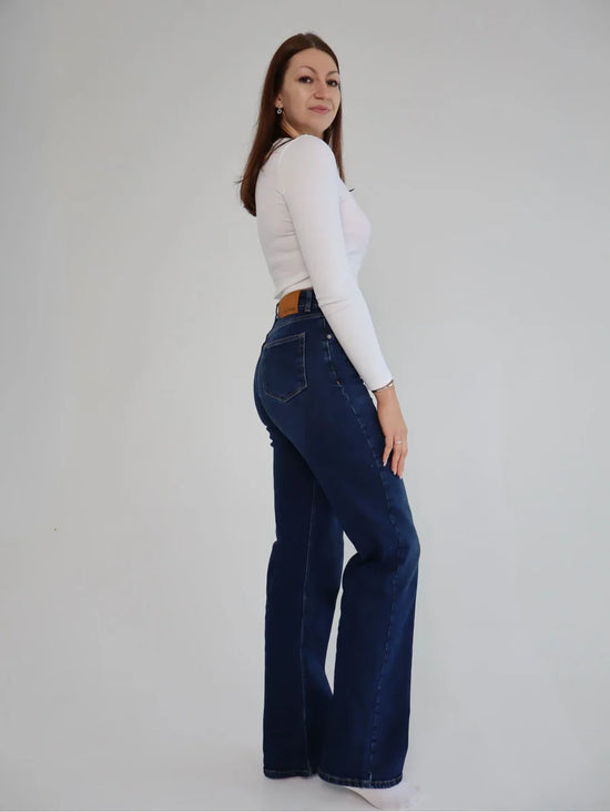 Effortless Elegance Flared Jeans