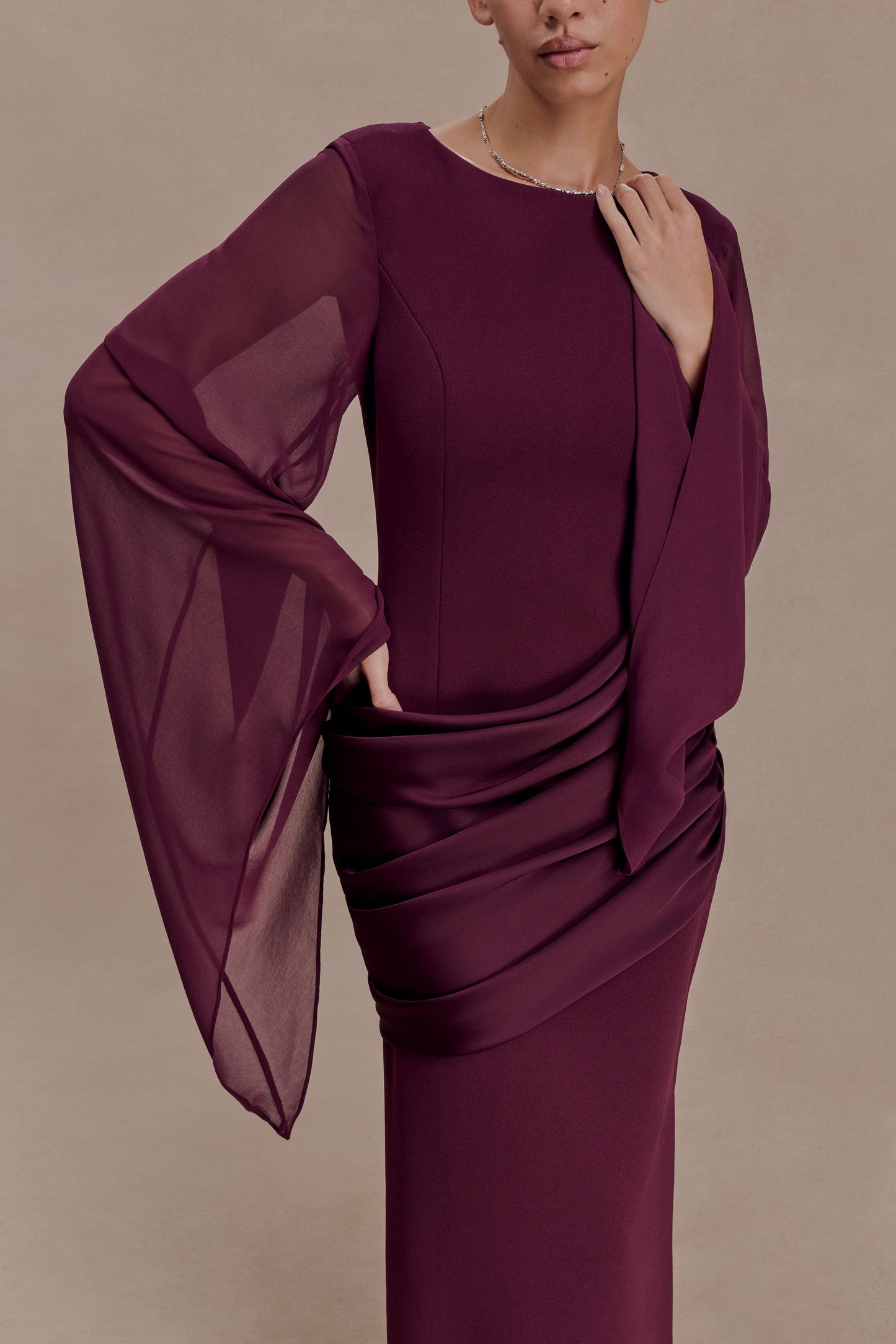 Waterfall Grace Gown - 5