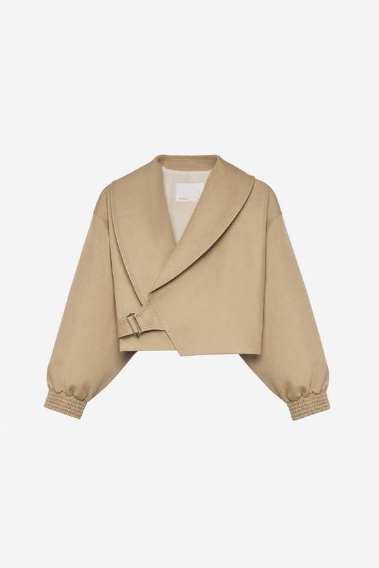 Sculpted Wrap Jacket