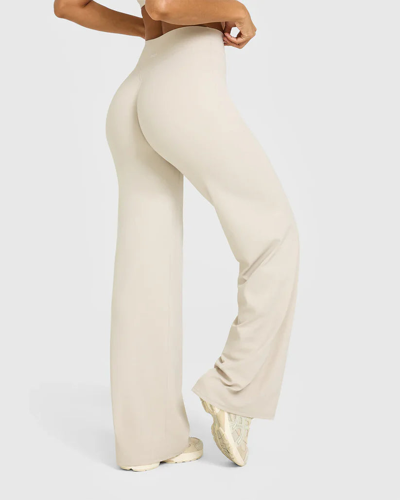 High-Waisted Relaxed Fit Pants