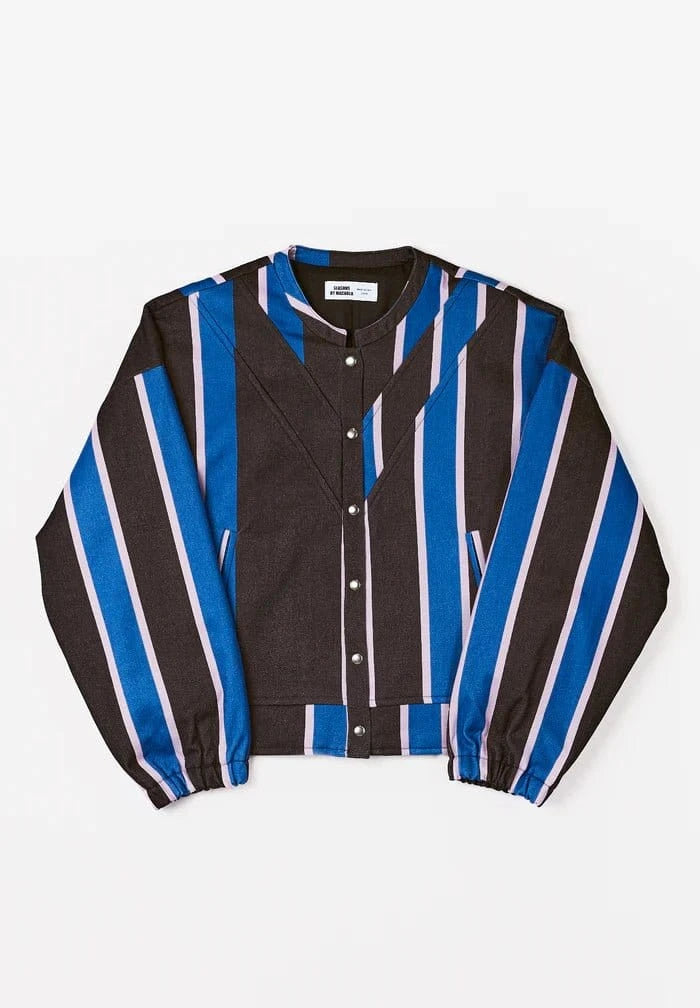 Striped Button - Down Set - Leeylaa