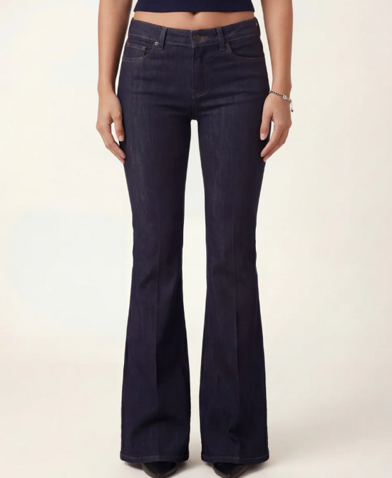 Graceful Elegance Flared Jeans