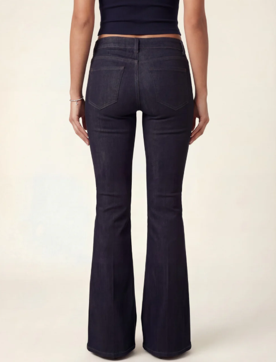 Graceful Elegance Flared Jeans