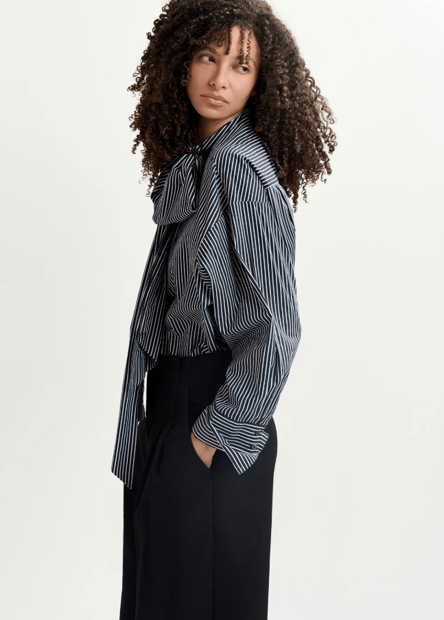 Striped Blouse - Leeylaa