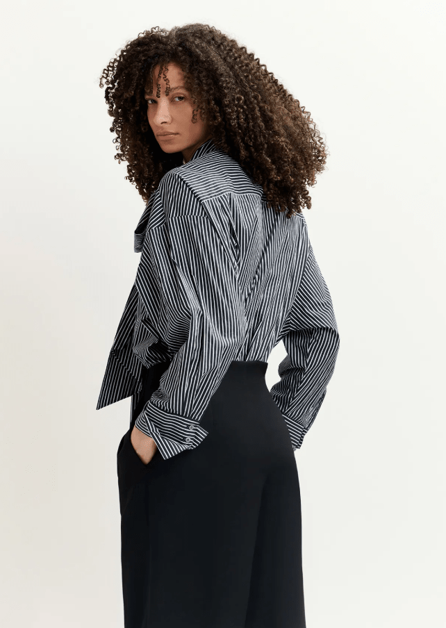 Striped Blouse - Leeylaa