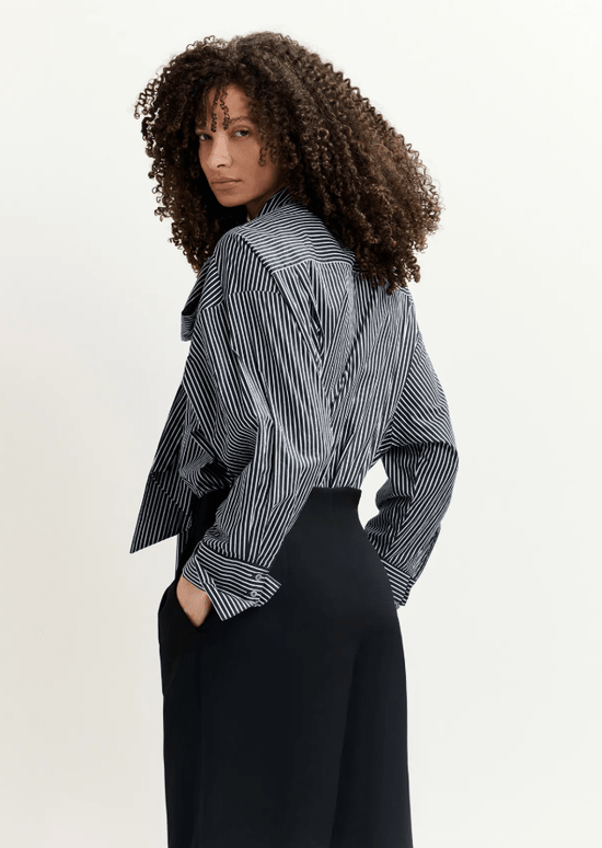 Striped Blouse - Leeylaa