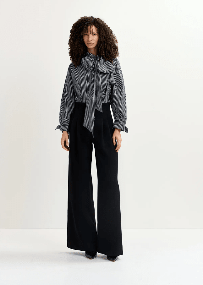 Striped Blouse - Leeylaa