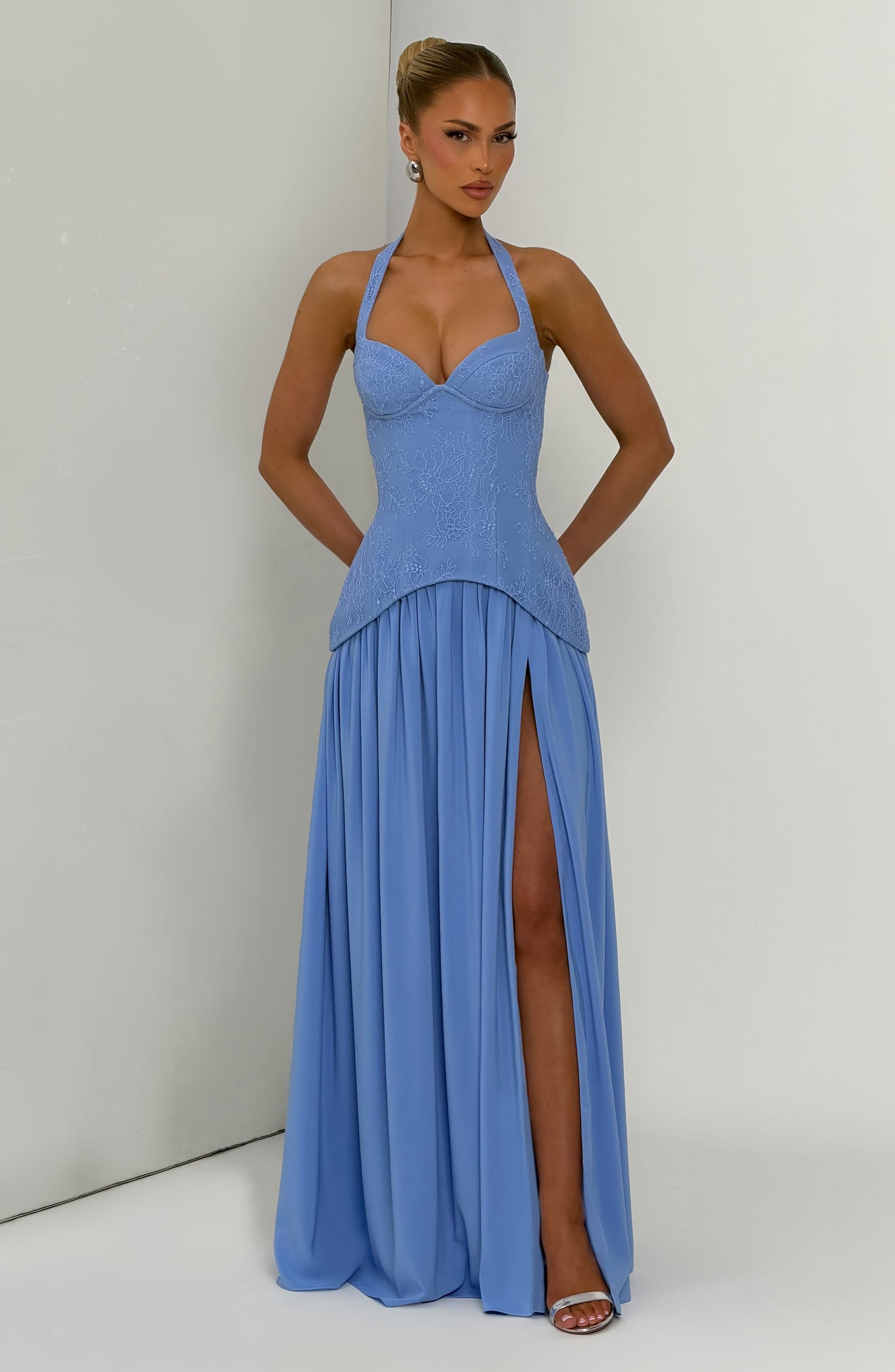 Chiffon Bloom Gown