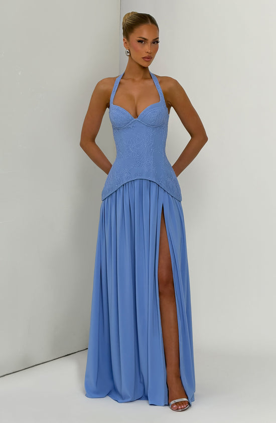 Chiffon Bloom Gown