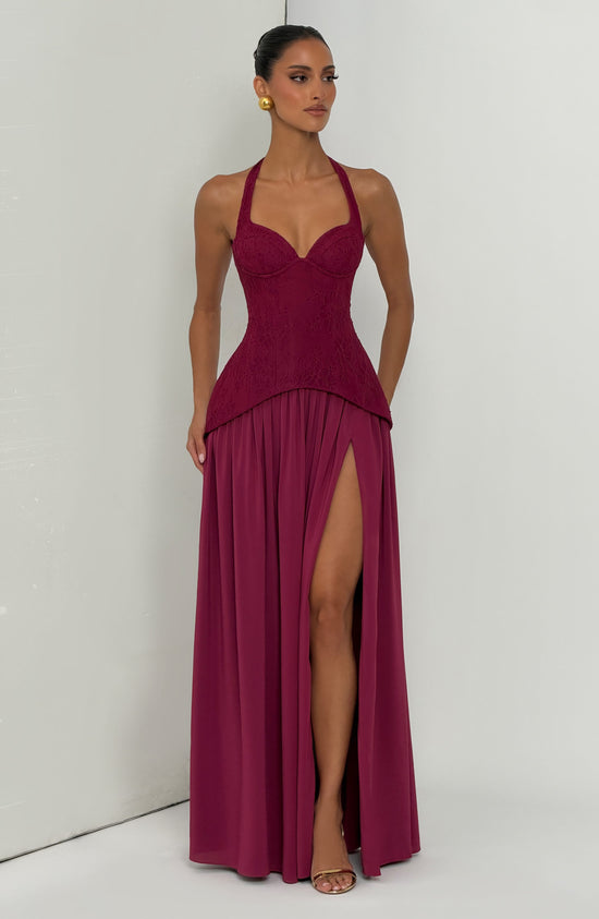 Chiffon Bloom Gown