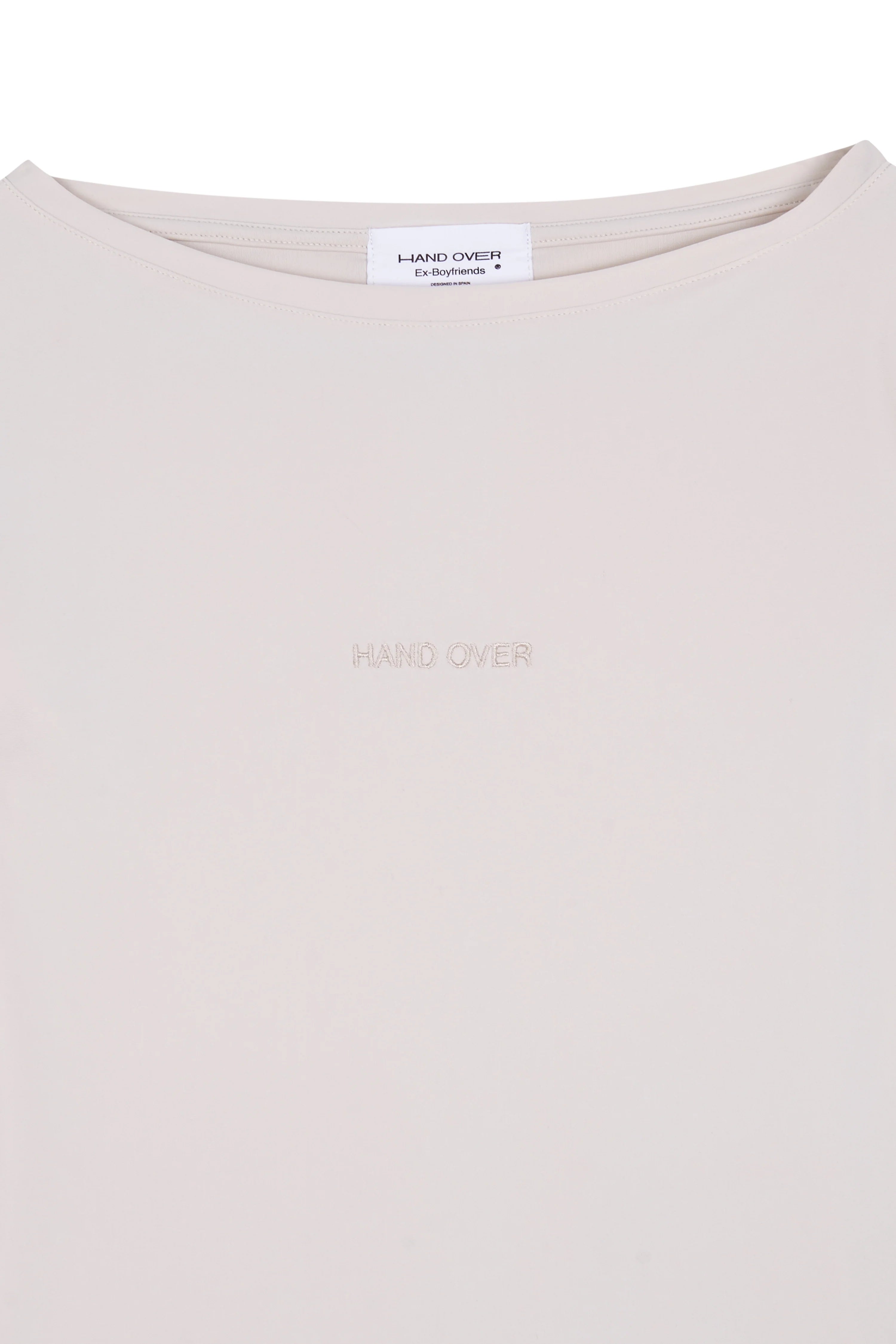 Hand Over Embroidered Long Sleeve Top