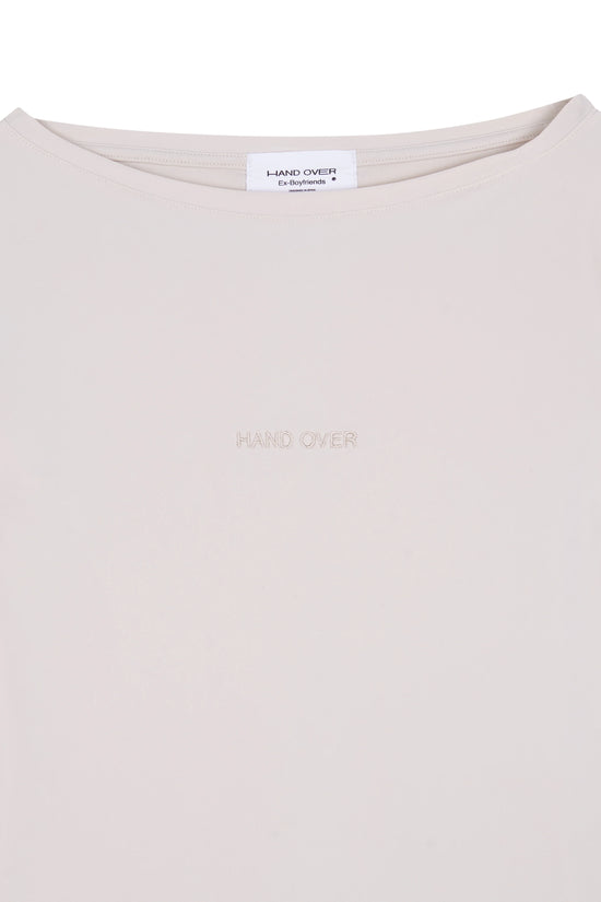 Hand Over Embroidered Long Sleeve Top