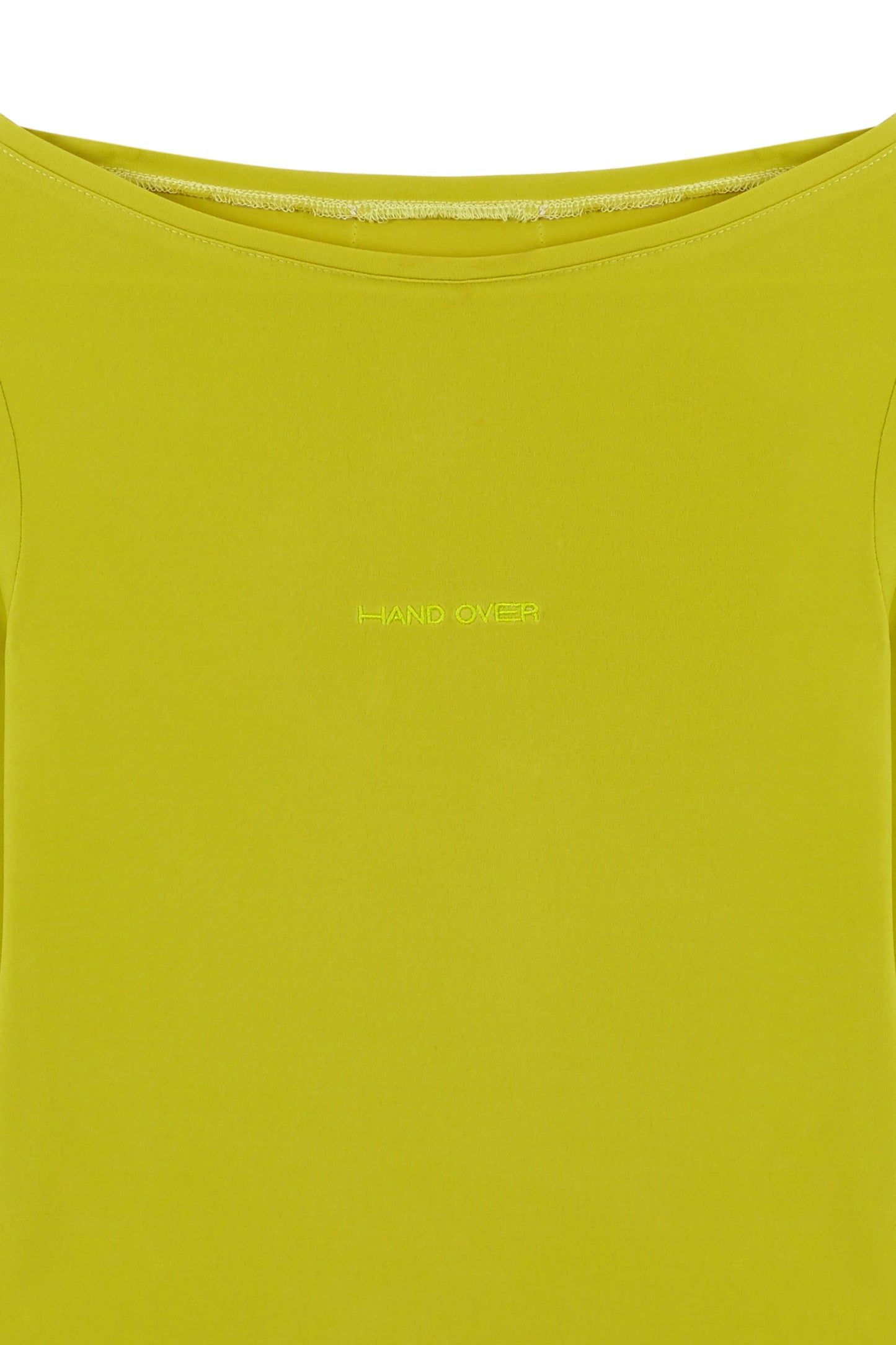 Hand Over Embroidered Long Sleeve Top