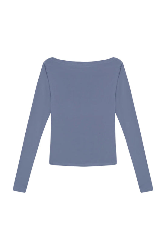 Hand Over Embroidered Long Sleeve Top