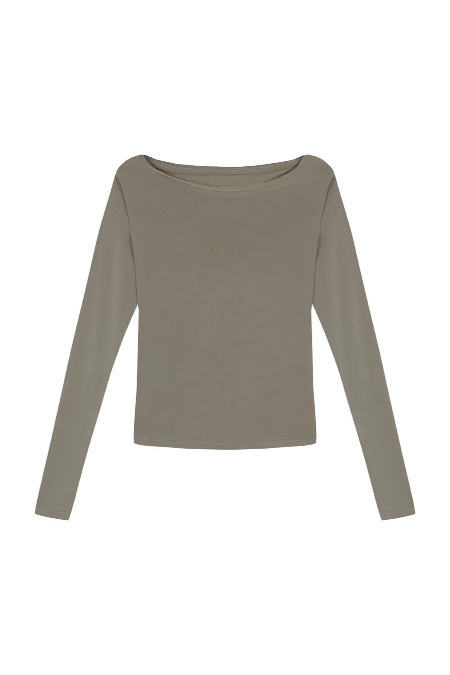 Hand Over Embroidered Long Sleeve Top