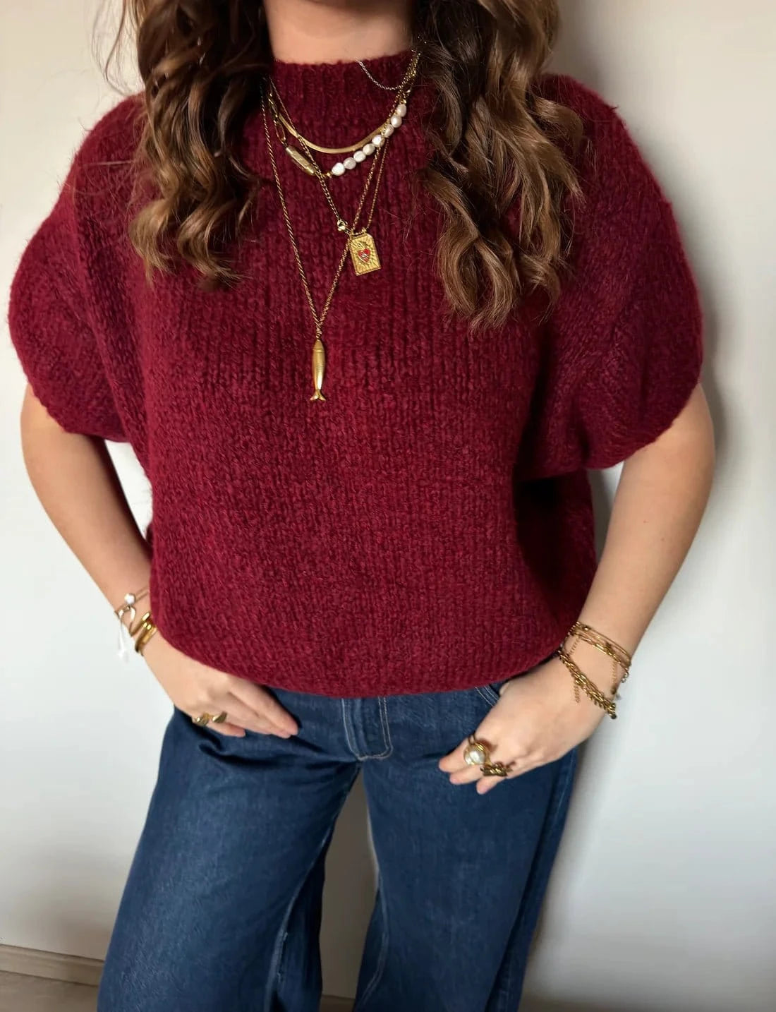 Simple Luxe Knit Top - Leeylaa