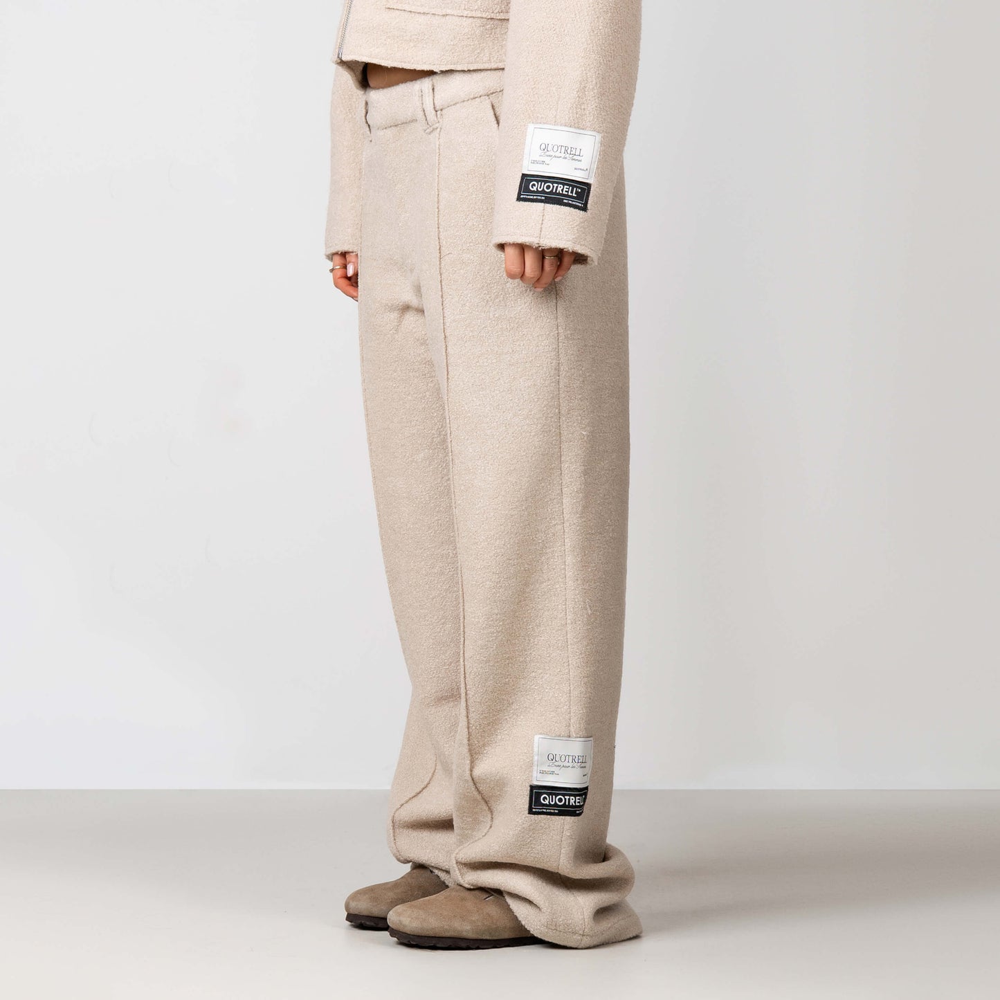 Hand Over Embroidered Long Sleeve Top