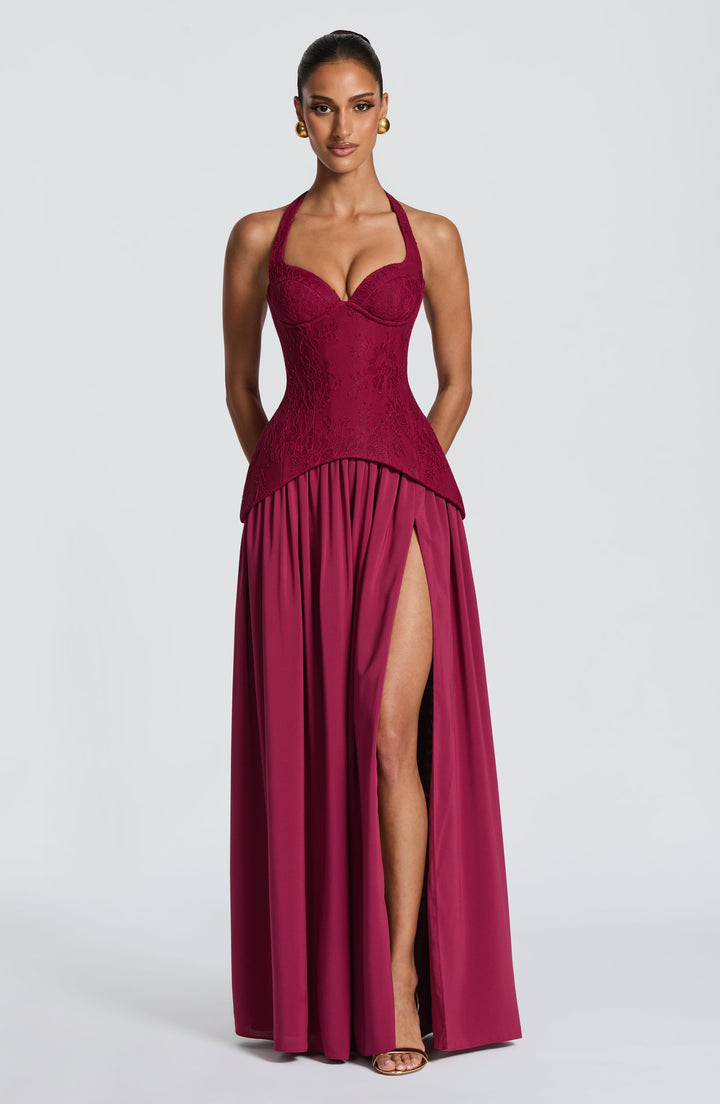 Chiffon Bloom Gown