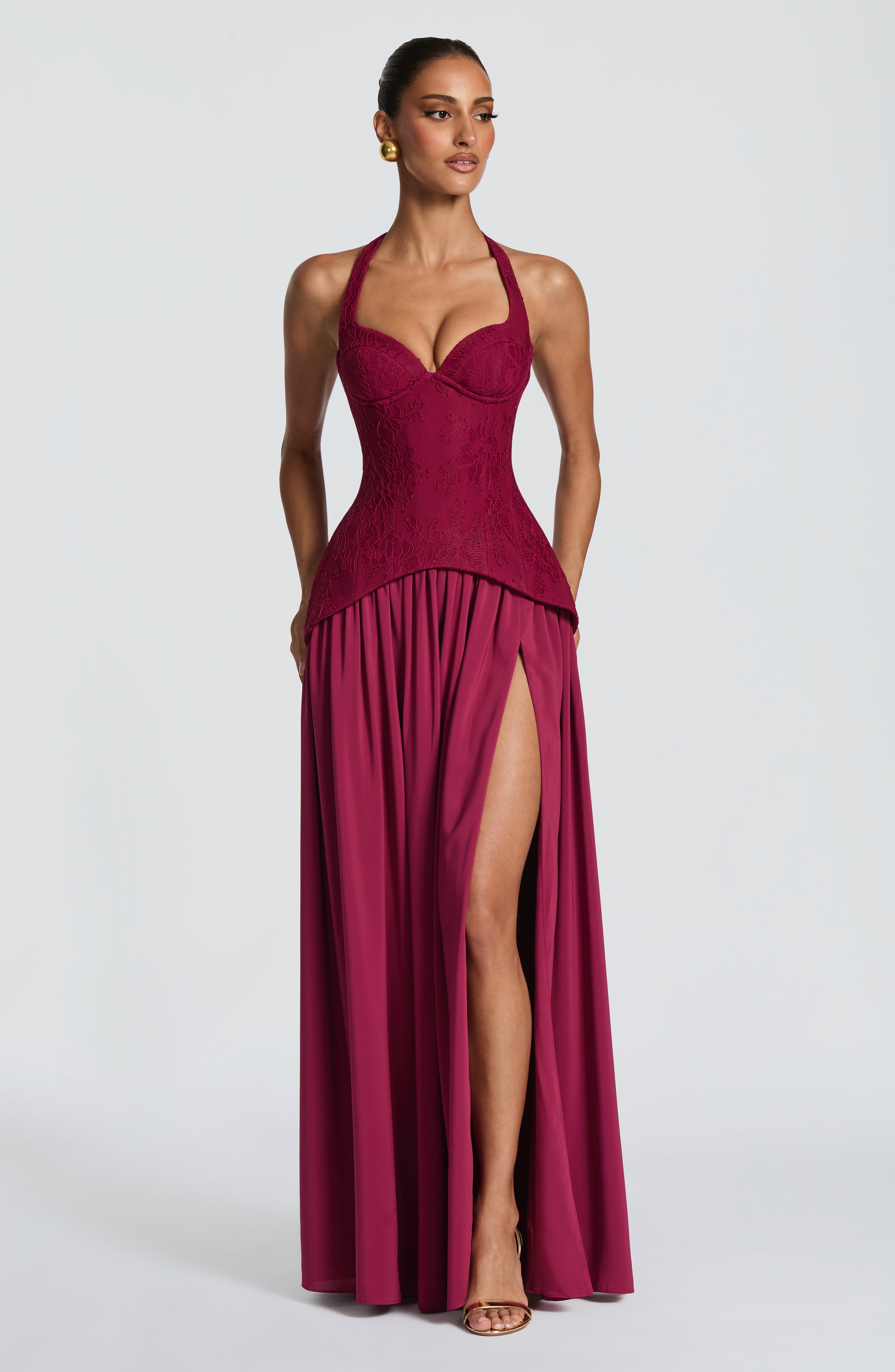 Chiffon Bloom Gown
