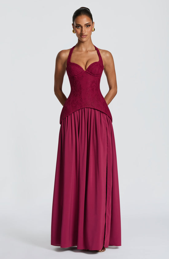 Chiffon Bloom Gown