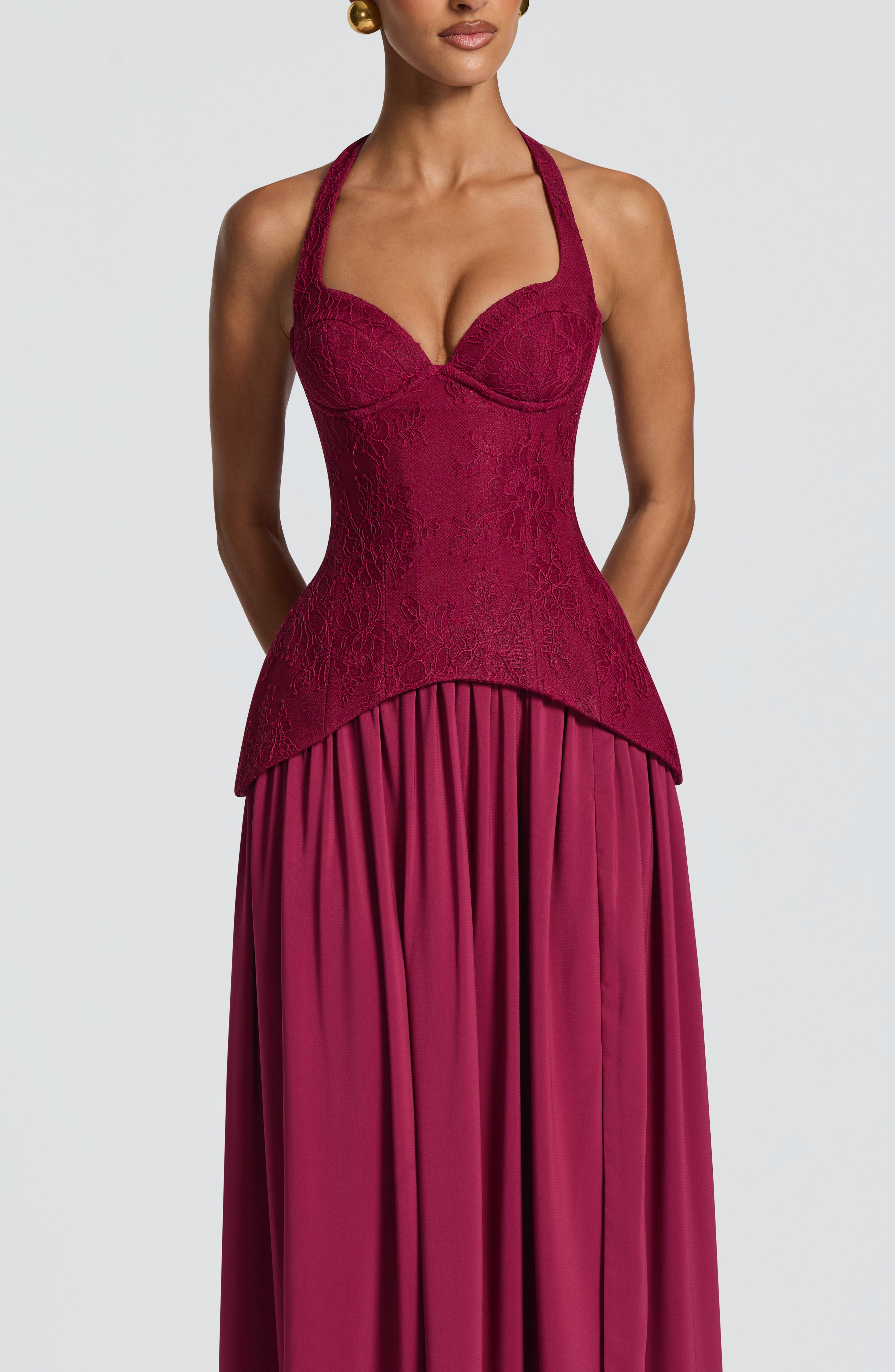 Chiffon Bloom Gown