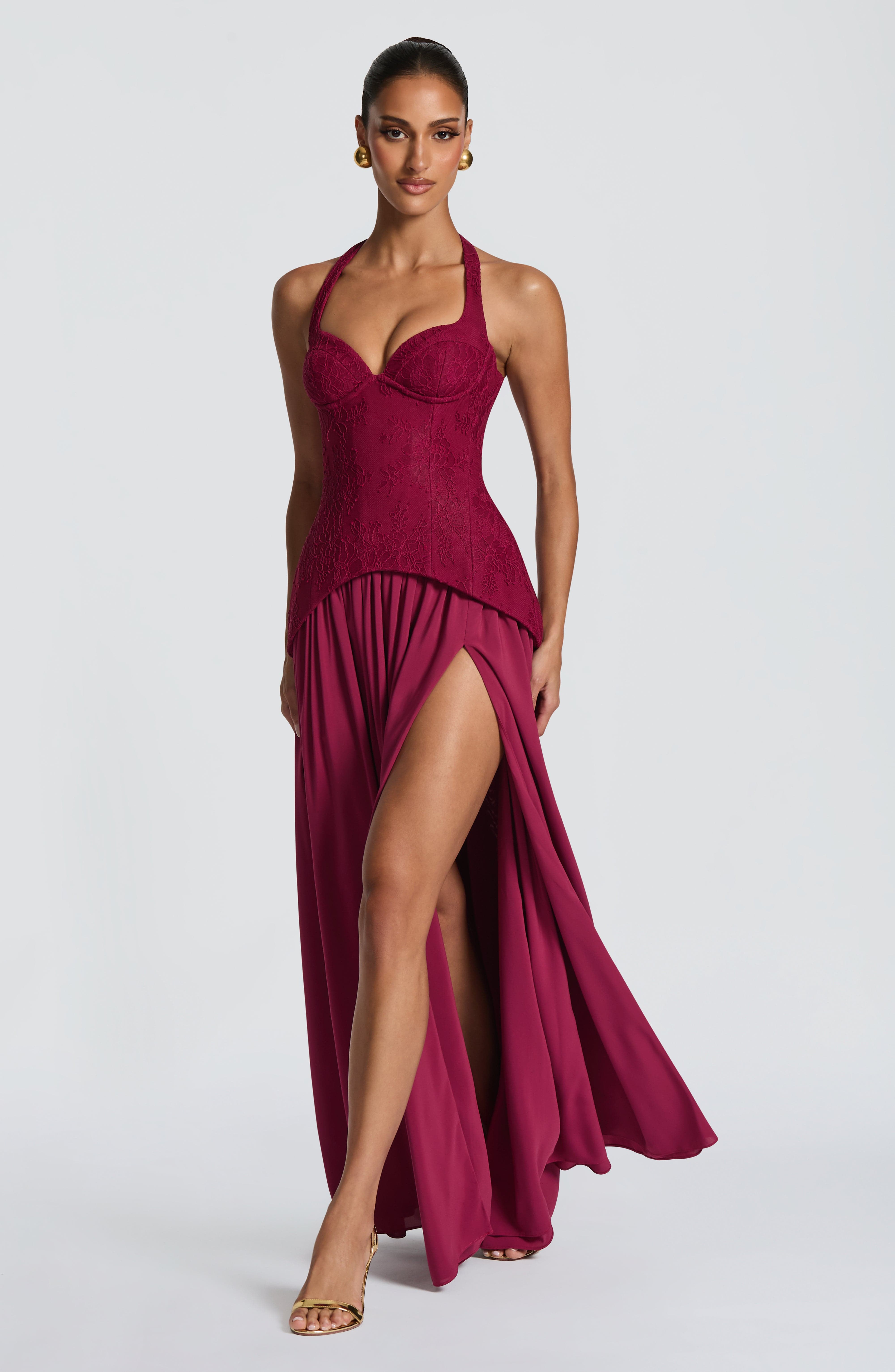 Chiffon Bloom Gown
