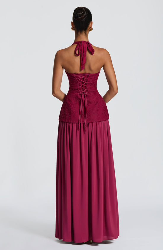 Chiffon Bloom Gown