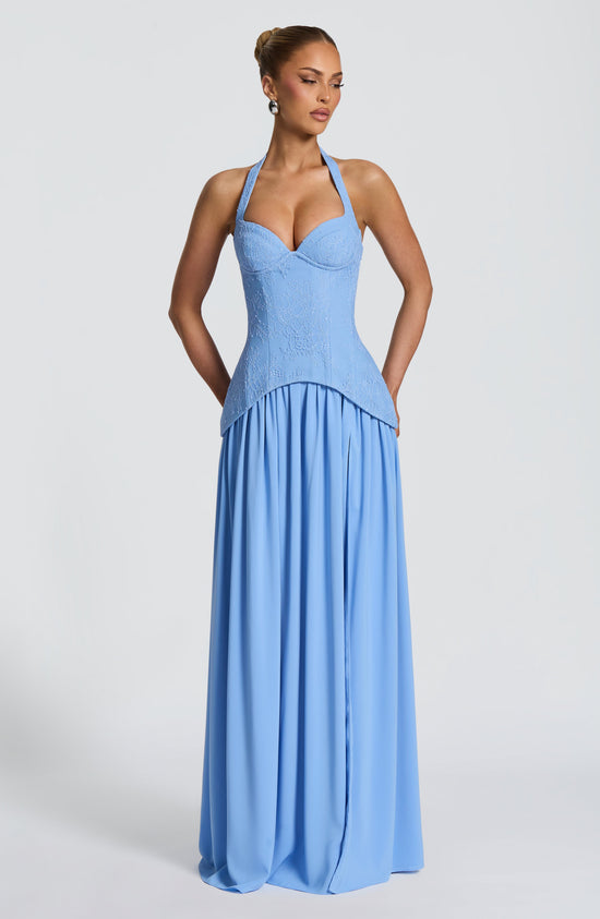 Chiffon Bloom Gown