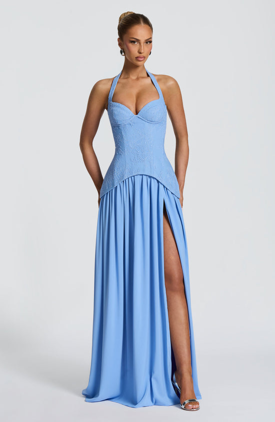 Chiffon Bloom Gown
