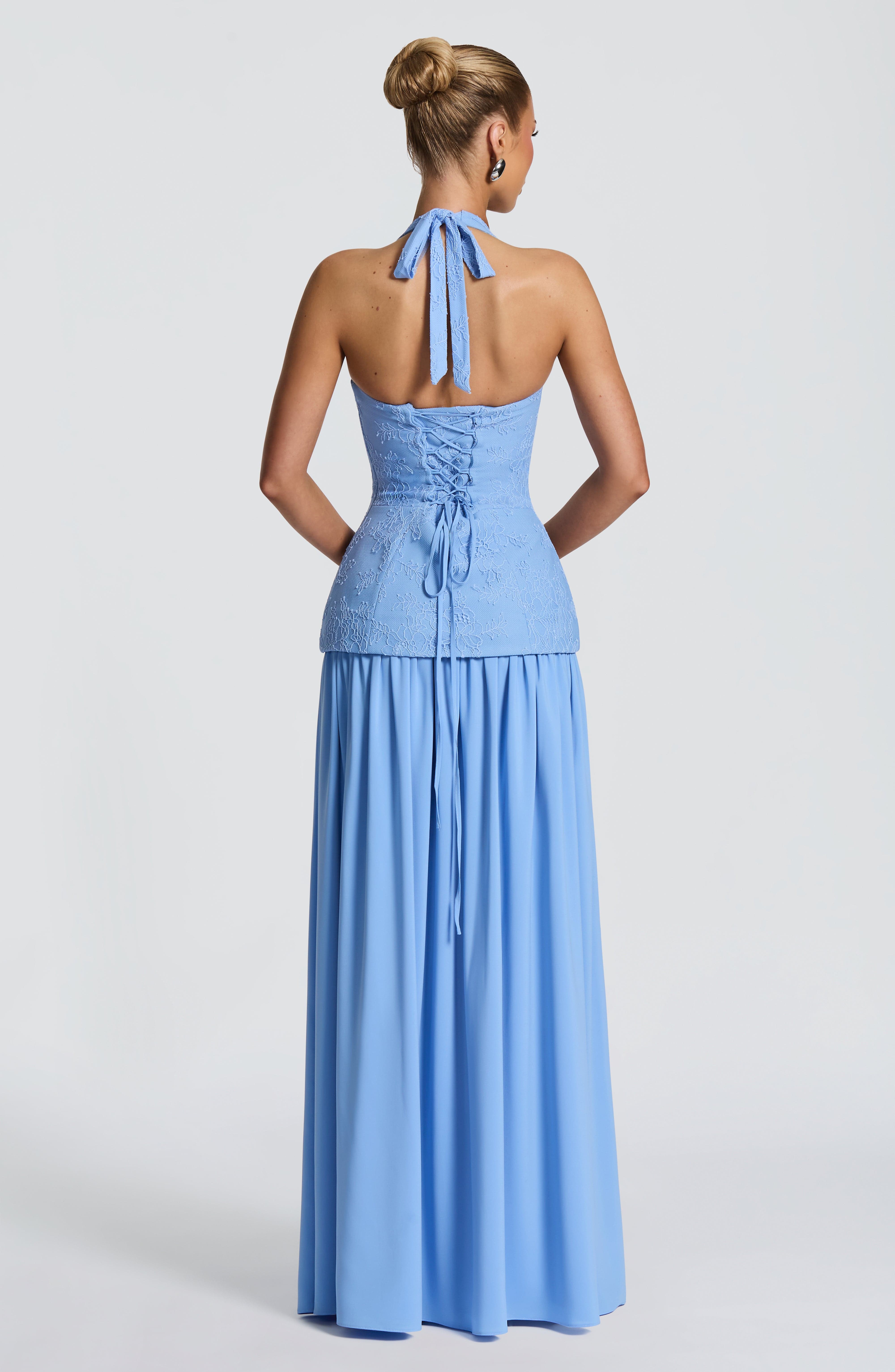 Chiffon Bloom Gown