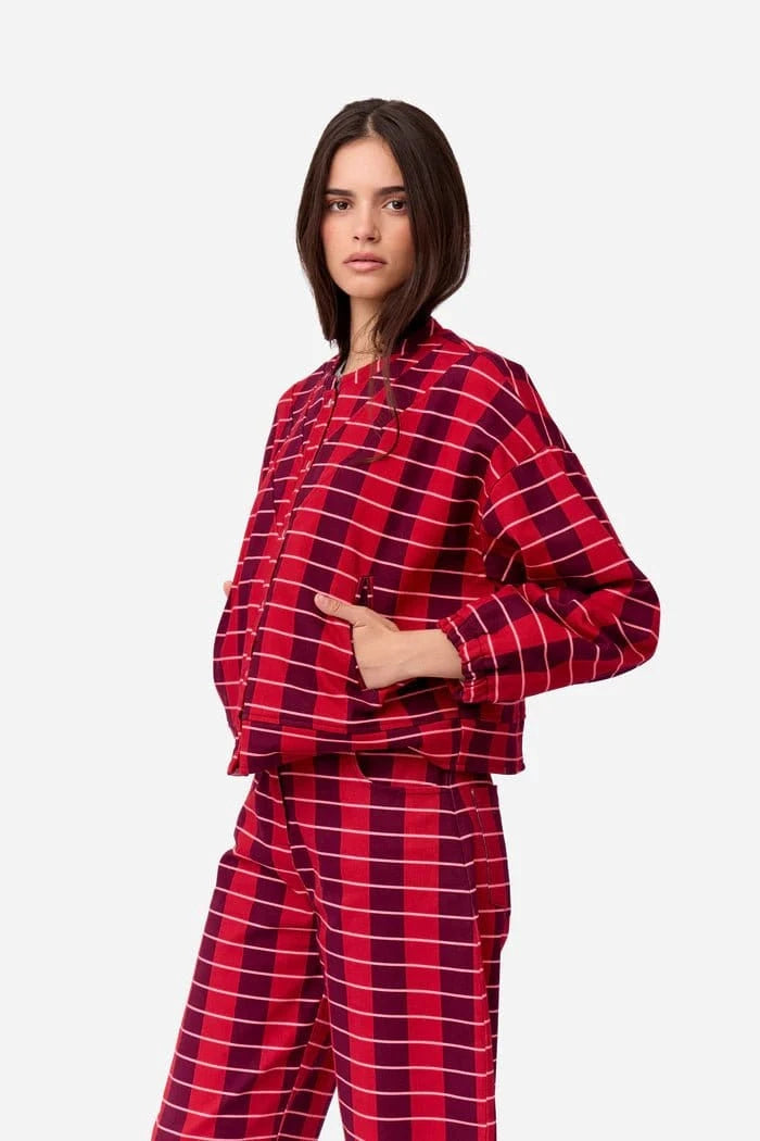 Striped Button - Down Set - Leeylaa