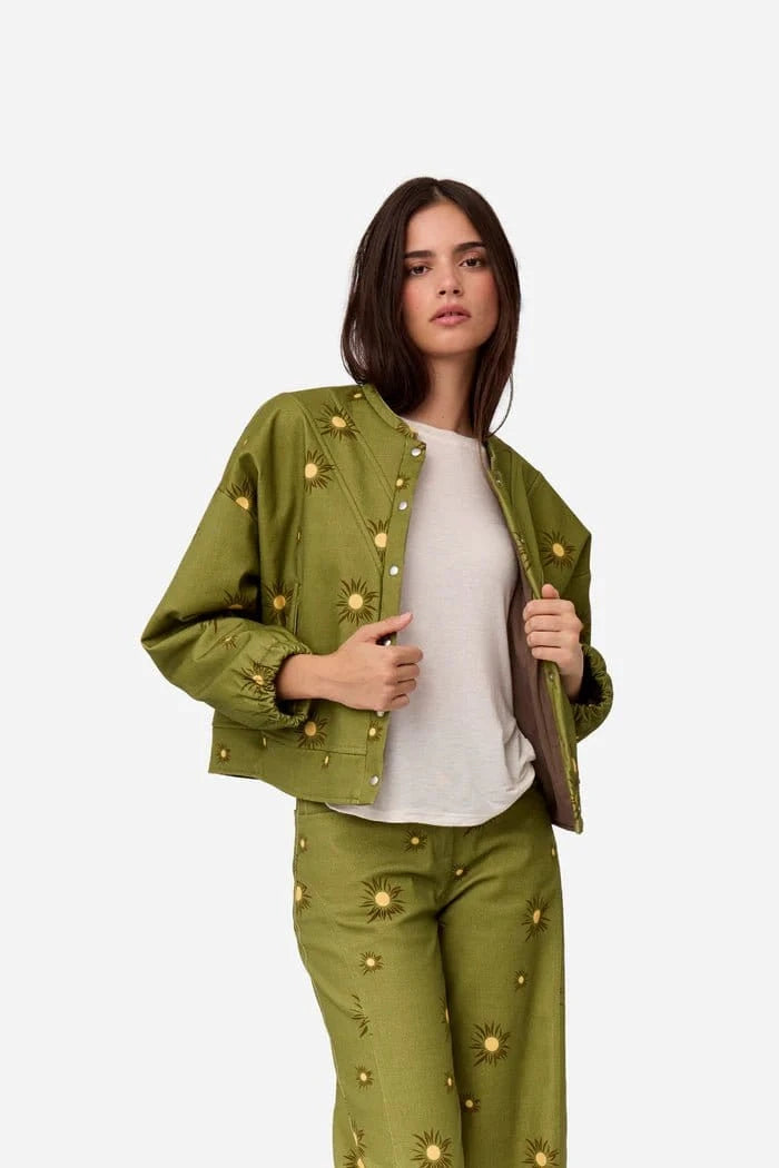 Striped Button - Down Set - Leeylaa
