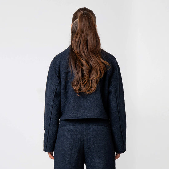 Hand Over Embroidered Long Sleeve Top