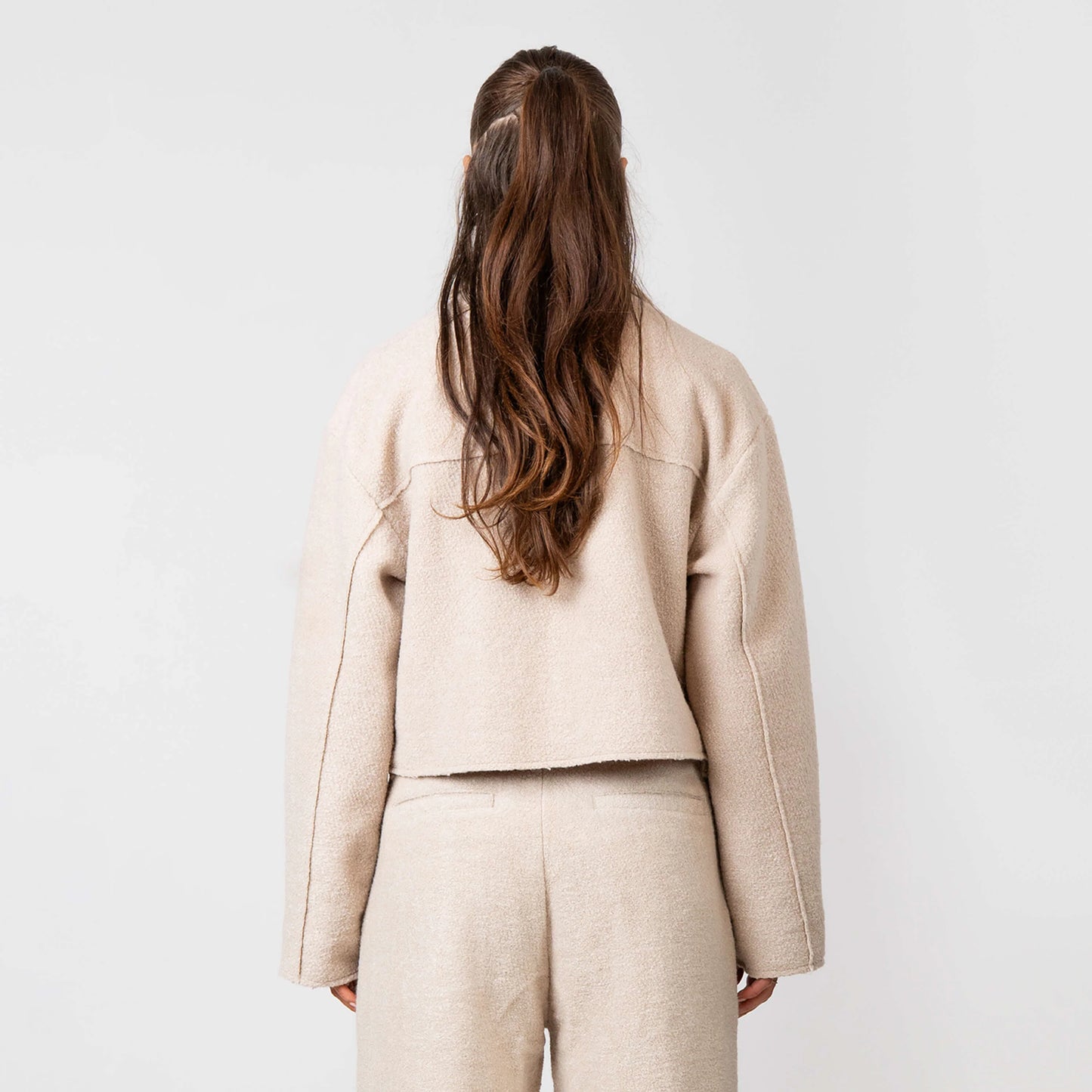 Hand Over Embroidered Long Sleeve Top