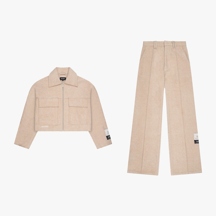 Hand Over Embroidered Long Sleeve Top