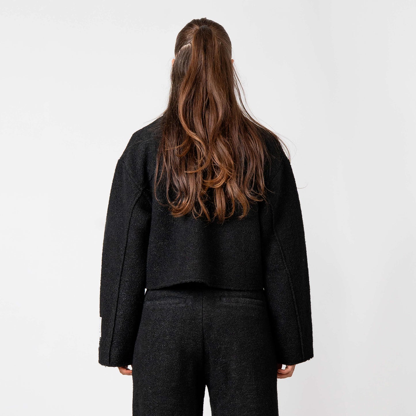 Hand Over Embroidered Long Sleeve Top