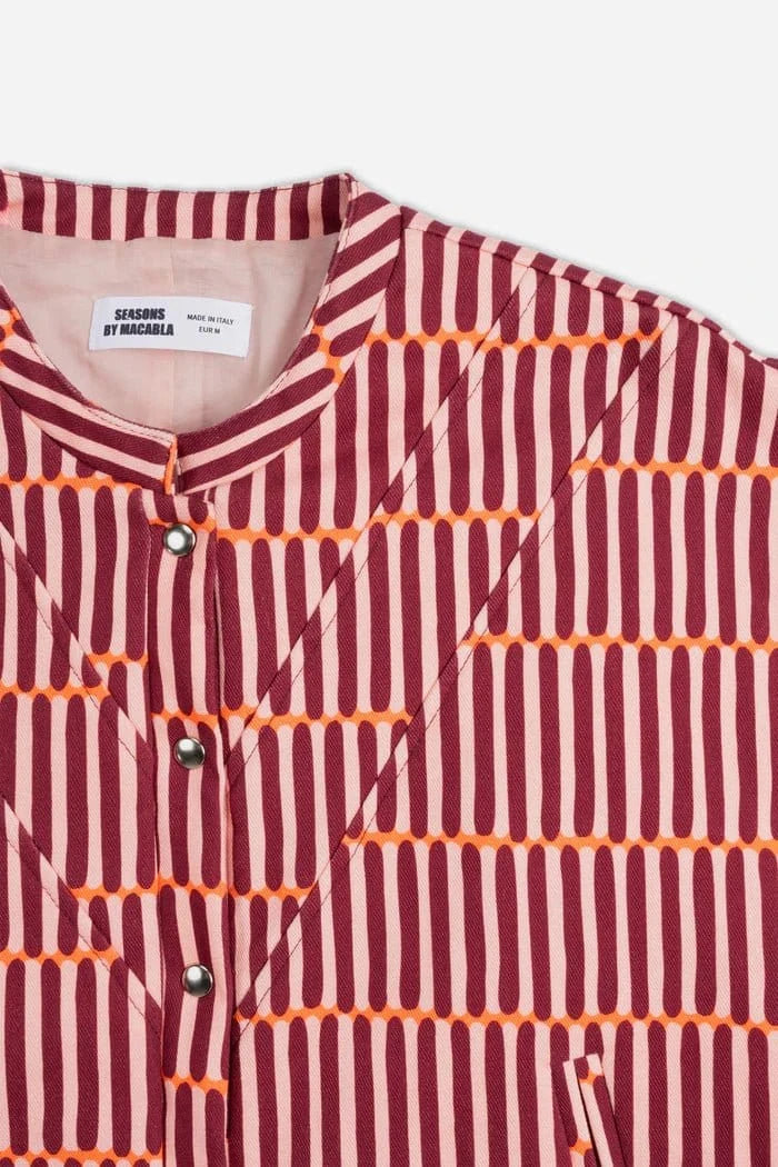 Striped Button - Down Set - Leeylaa