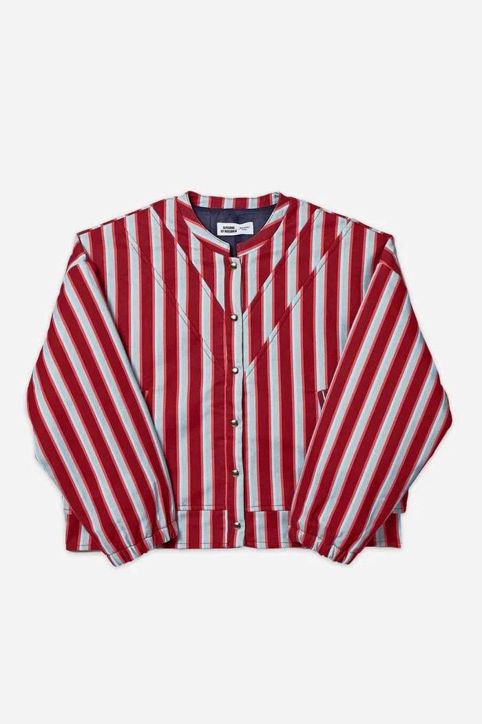 Striped Button - Down Set - Leeylaa