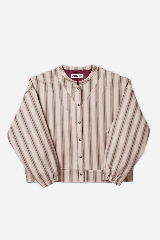 Striped Button - Down Set - Leeylaa