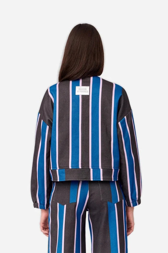 Striped Button - Down Set - Leeylaa