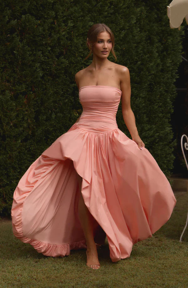 Jillian Strapless Maxi Dress