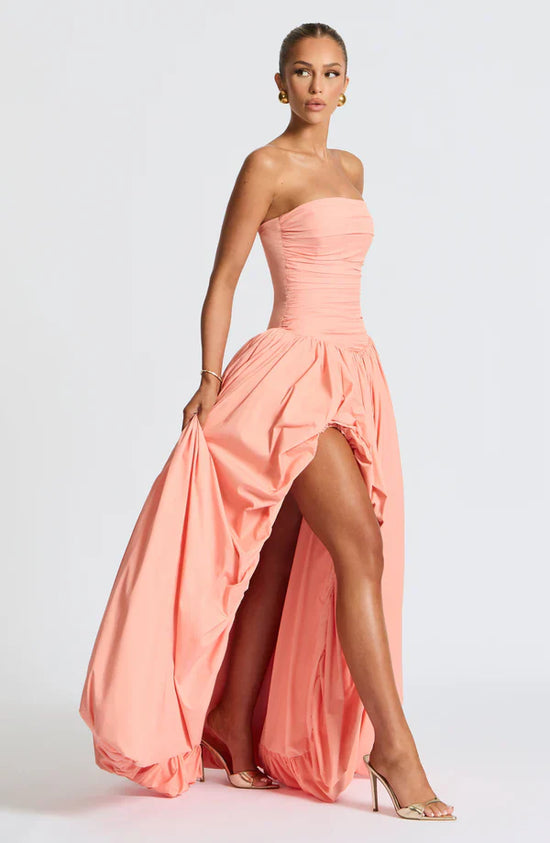 Jillian Strapless Maxi Dress