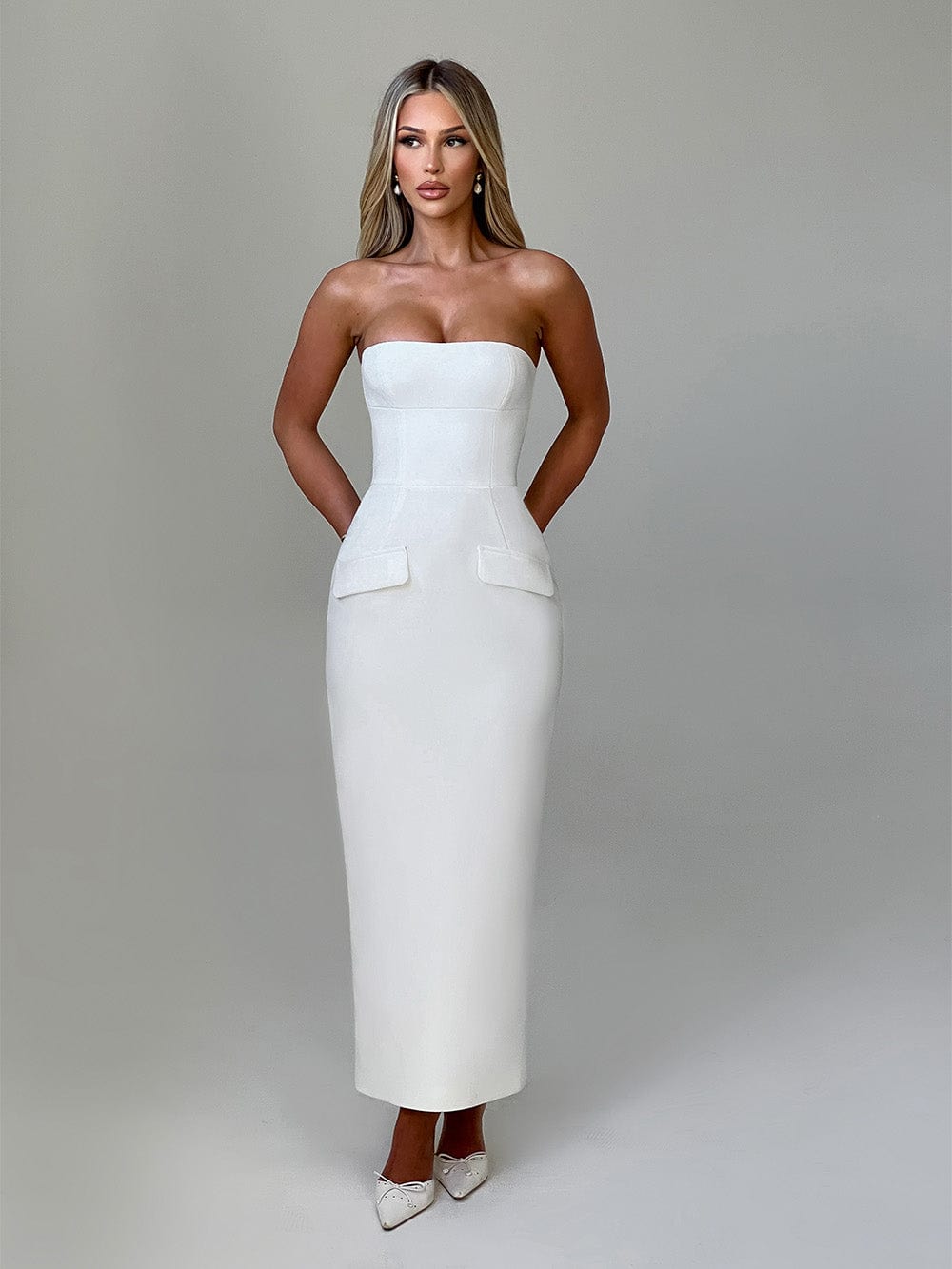 Refined Column Dress